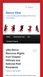 Mobile Screenshot of danceview.us