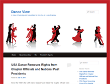 Tablet Screenshot of danceview.us